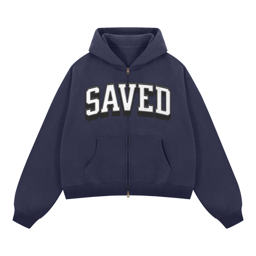 Saved Zip Up Hoodie